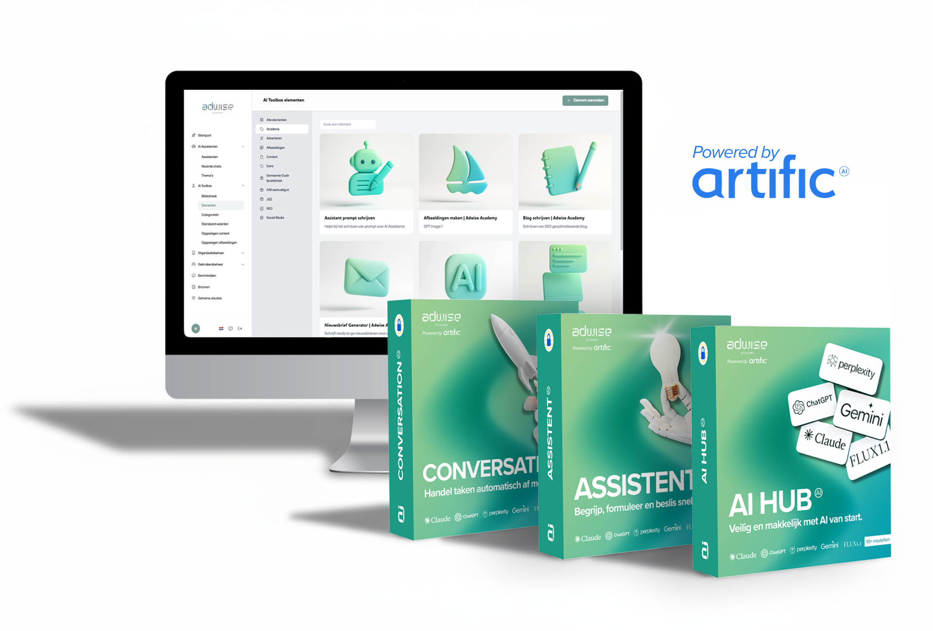 Adwise AI Platform powered by Artific