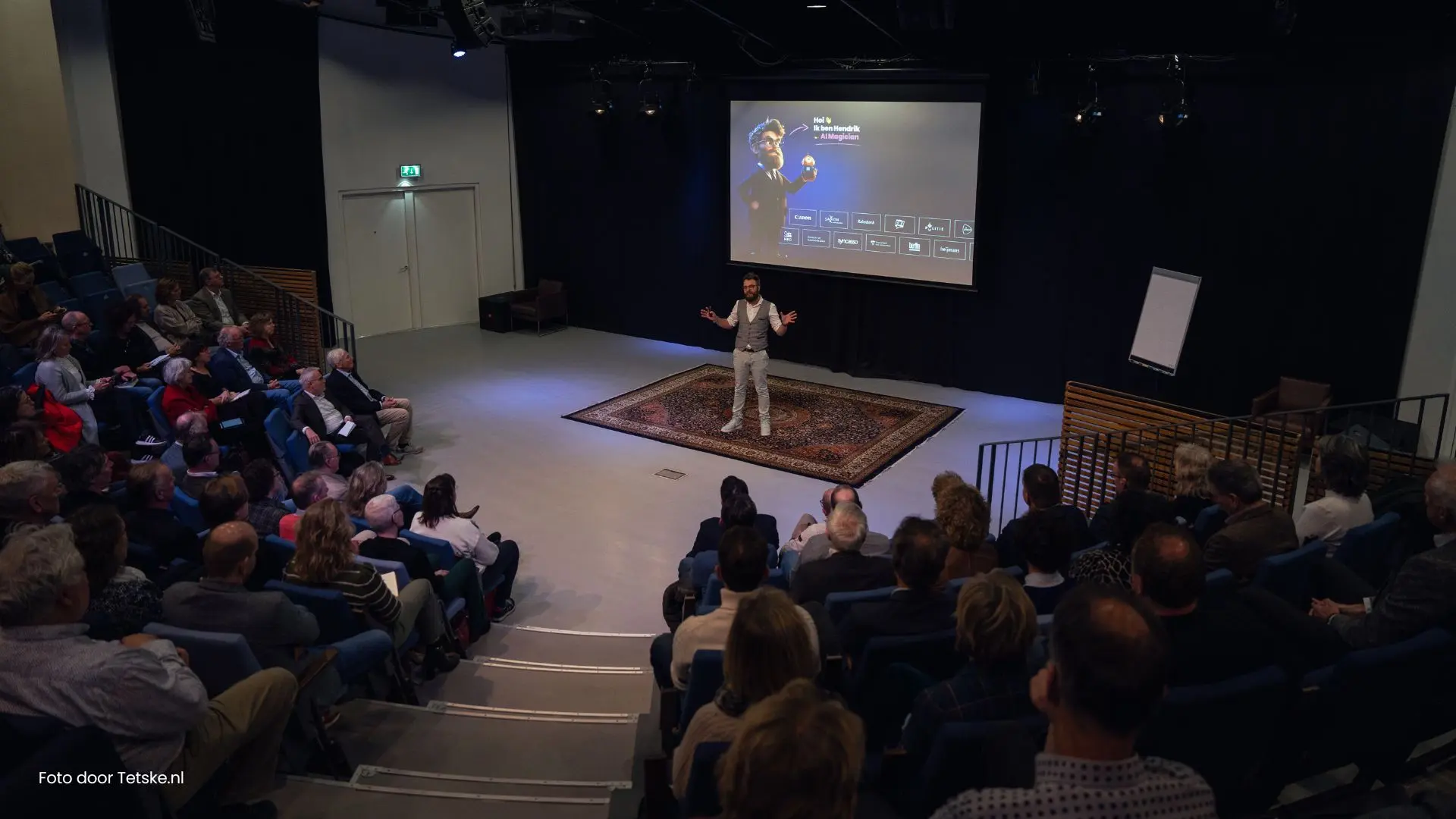 AI-Lezing van AI Magician Hendrik van Zwol