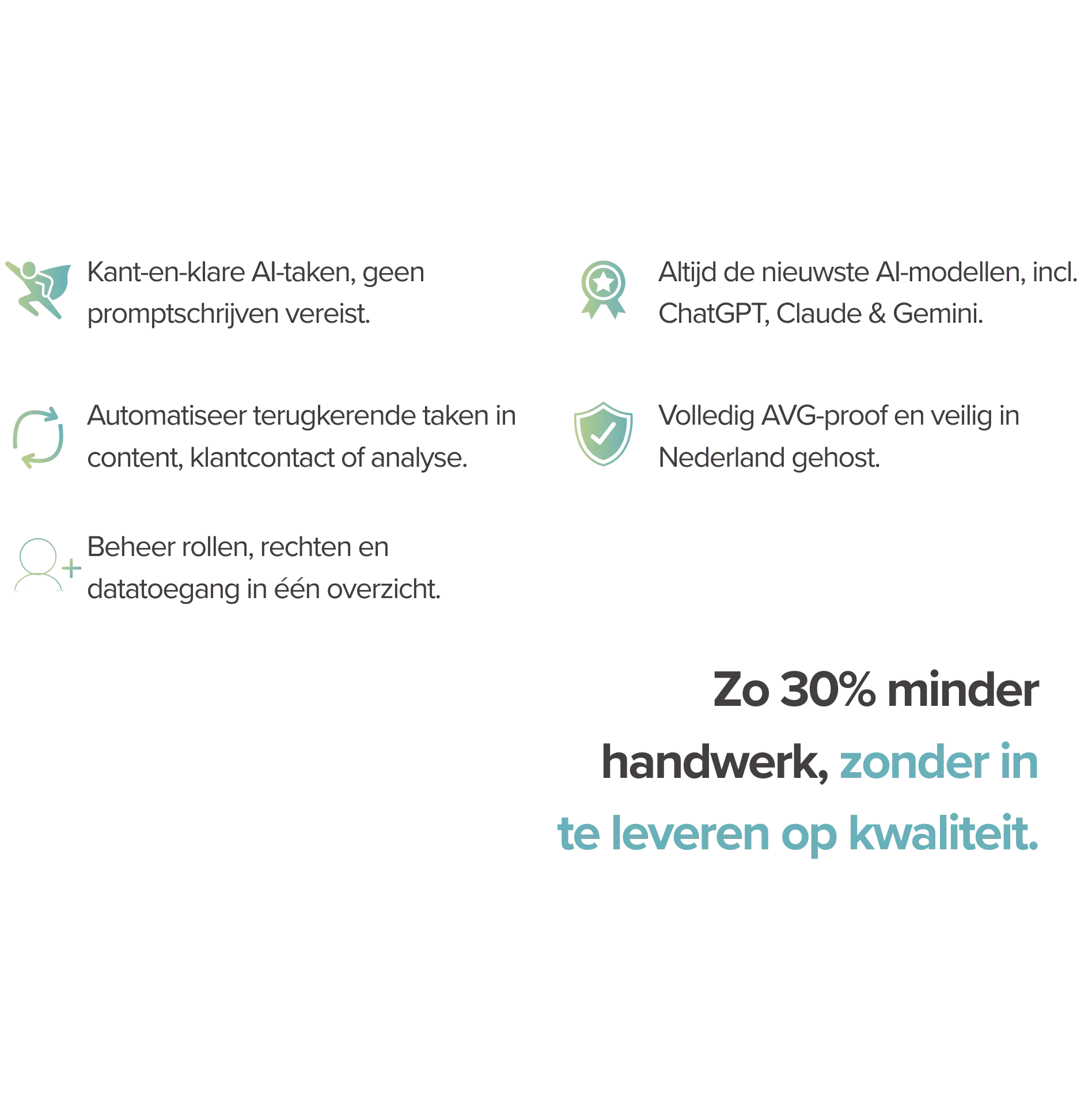 Waarom AI HUB werkt voor organisaties?