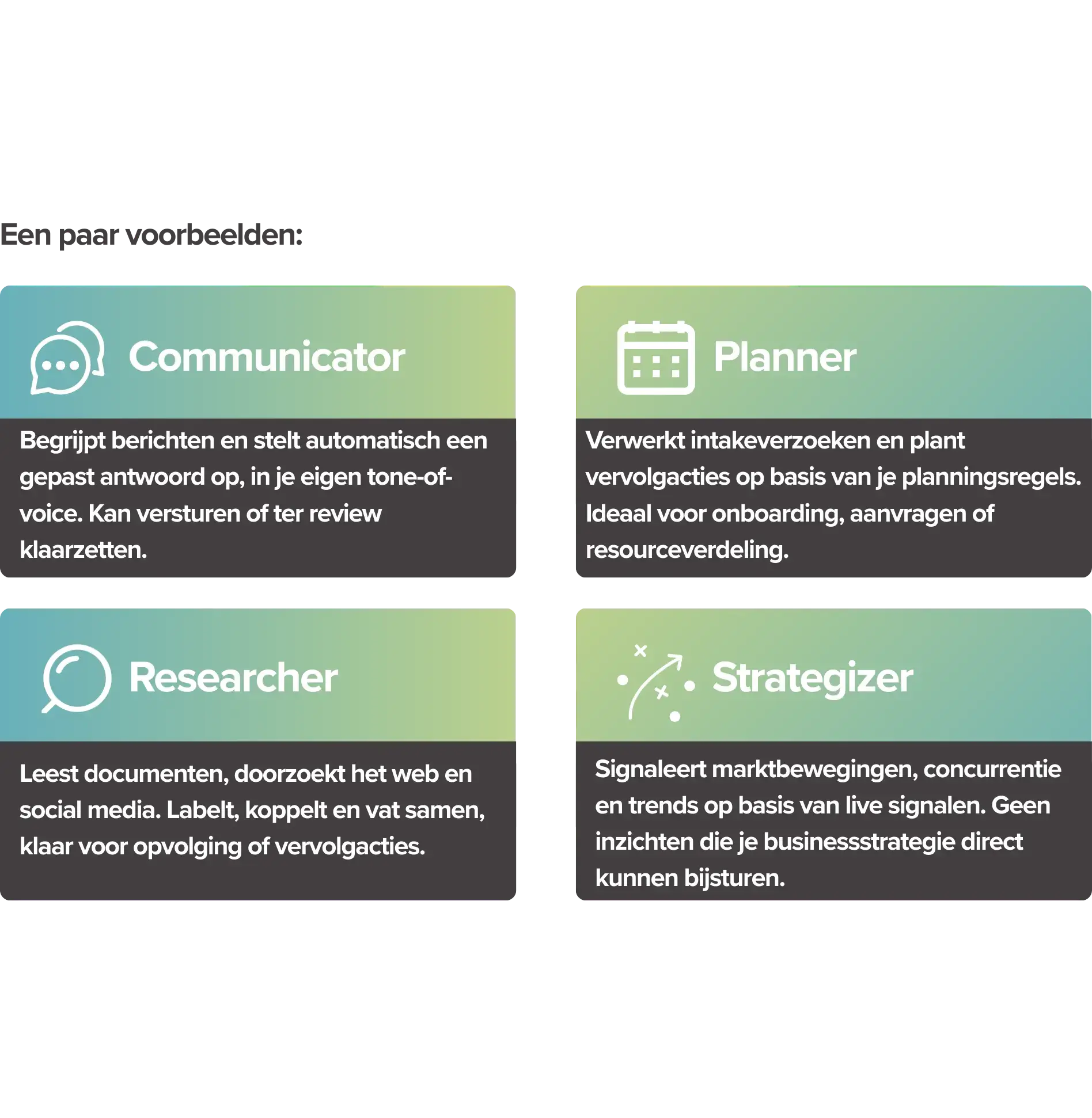 Voordelen Adwise AI Conversation